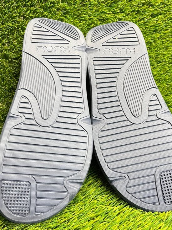 Kuru Moment Mens Size 10 Navy Blue Beach Walking Outdoor Slip On Slide Sandals